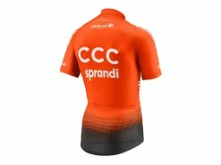 Accessoires Vélo Soldes -Accessoires Vélo Soldes 2020 CCC TEAM REPLICA SS JERSEY ORANGE REAR