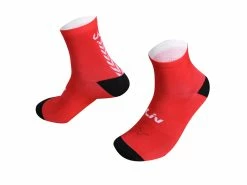 Chaussettes Liv Custom -Accessoires Vélo Soldes CustomSocks Cherry Front
