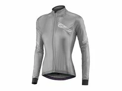 Coupe-Vent Ultraléger Liv Cefira 7 Coupe-Vent Ultraléger Liv Cefira -Accessoires Vélo Soldes LIV CEFIRA WIND JACKET SILVER 01