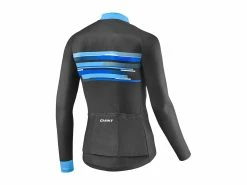 Maillot ML Rival -Accessoires Vélo Soldes RIVAL LS JERSEY BALCK BLUE REAR 02
