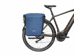 Paire De Sacoches Latérales Arrière Mik Bleu/noir L -Accessoires Vélo Soldes Transporter MIK Pannier Bag L Blue 430000137 6