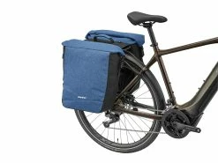 Paire De Sacoches Latérales Arrière Mik Bleu/noir L -Accessoires Vélo Soldes Transporter MIK Pannier Bag L Blue 430000137 7